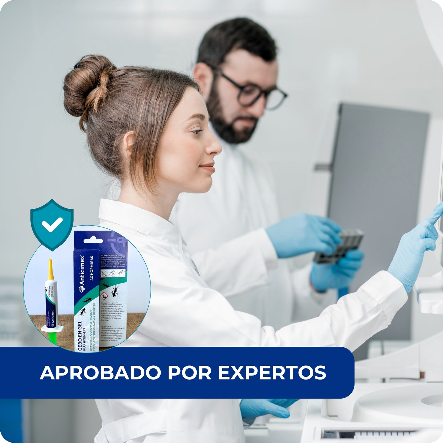 ANTICIMEX Pack Mata Hormigas: Gel + Cebo Hormigas Microgranulado