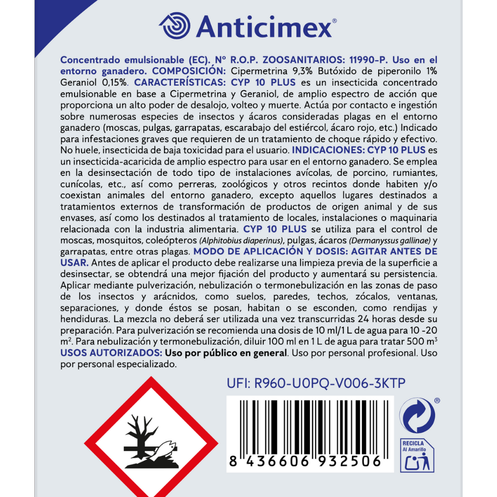 Anticimex Insecticida Concentrado