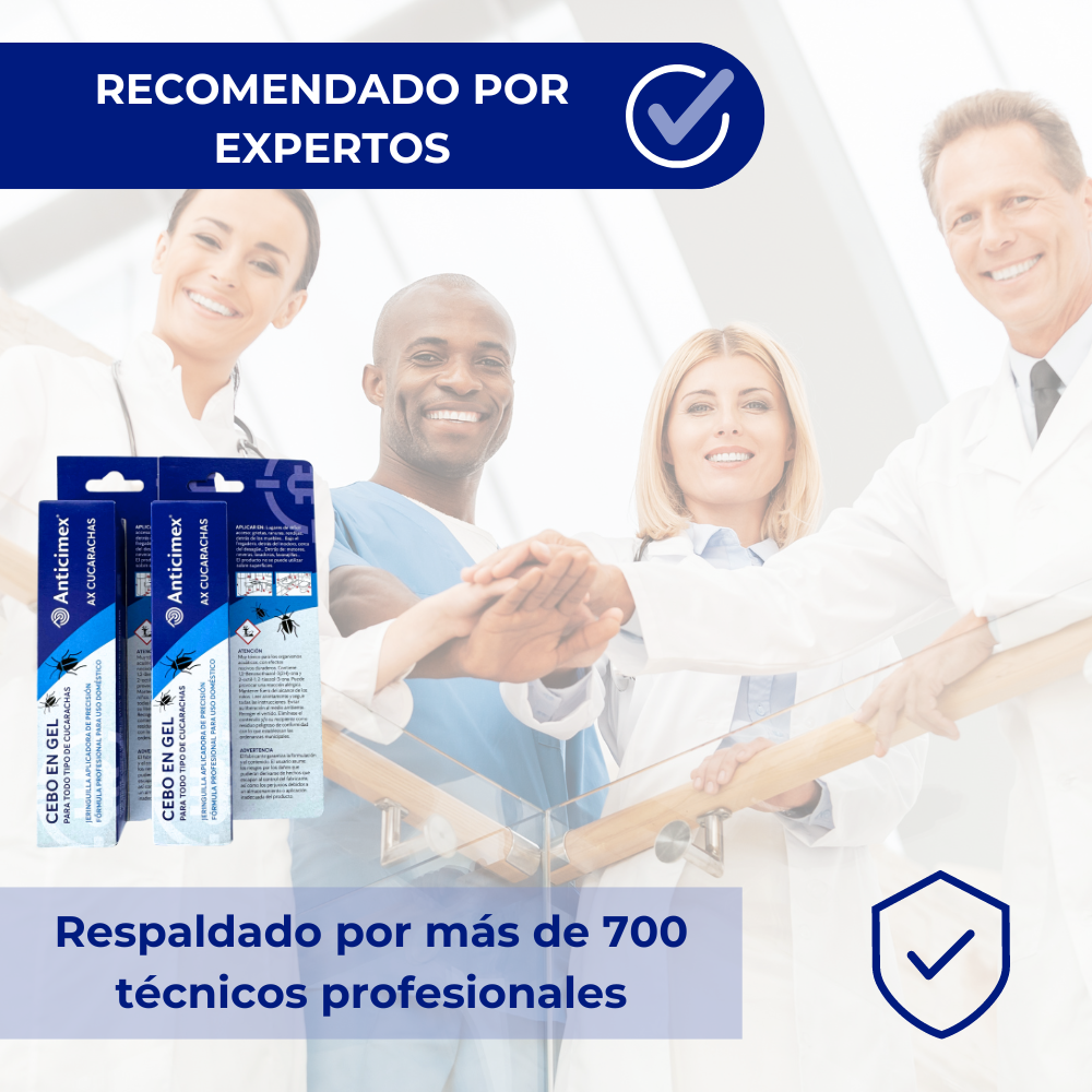 Pack de 2 Unidades Anticimex Gel Cucarachas