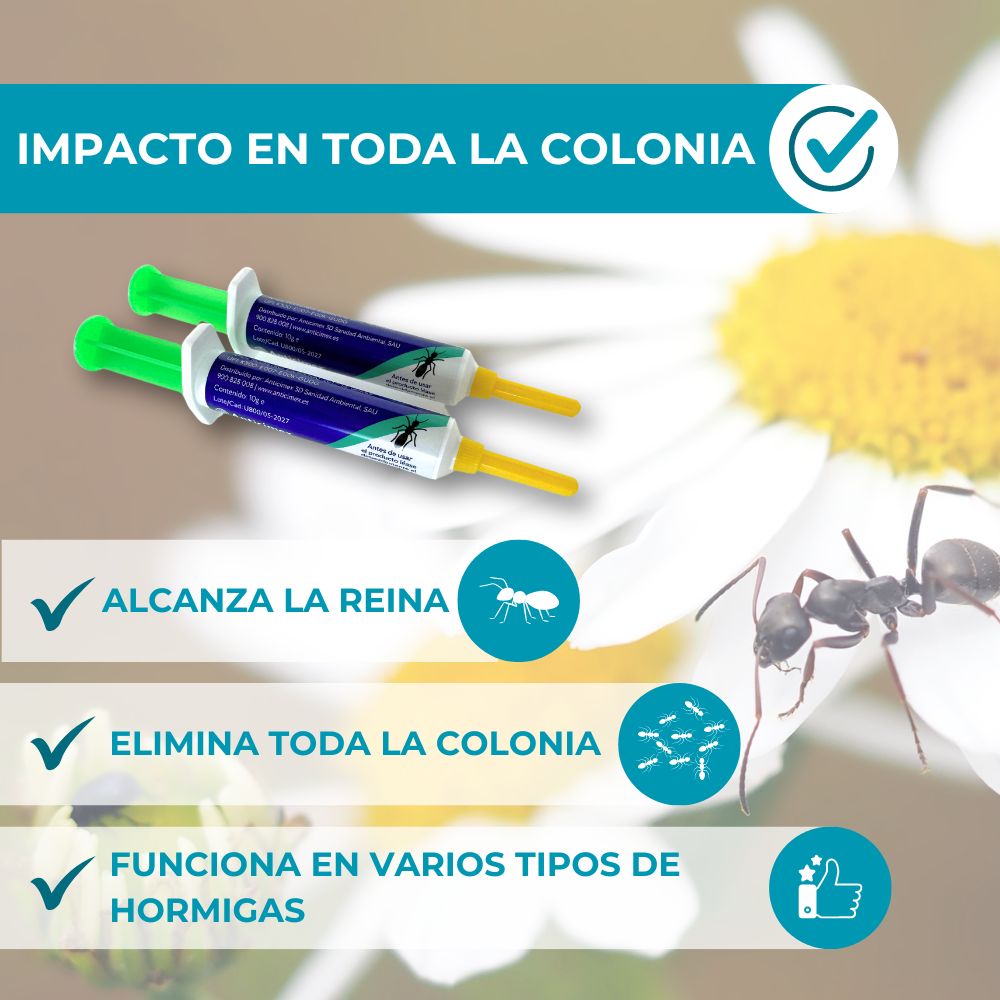 Pack de 2 Unidades Anticimex Gel Hormigas