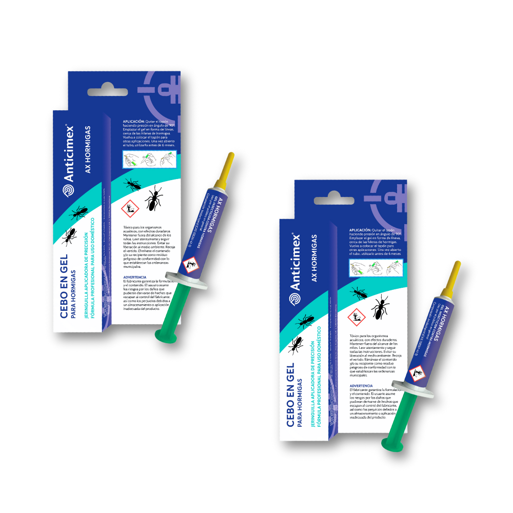 Pack de 2 Unidades Anticimex Gel Hormigas