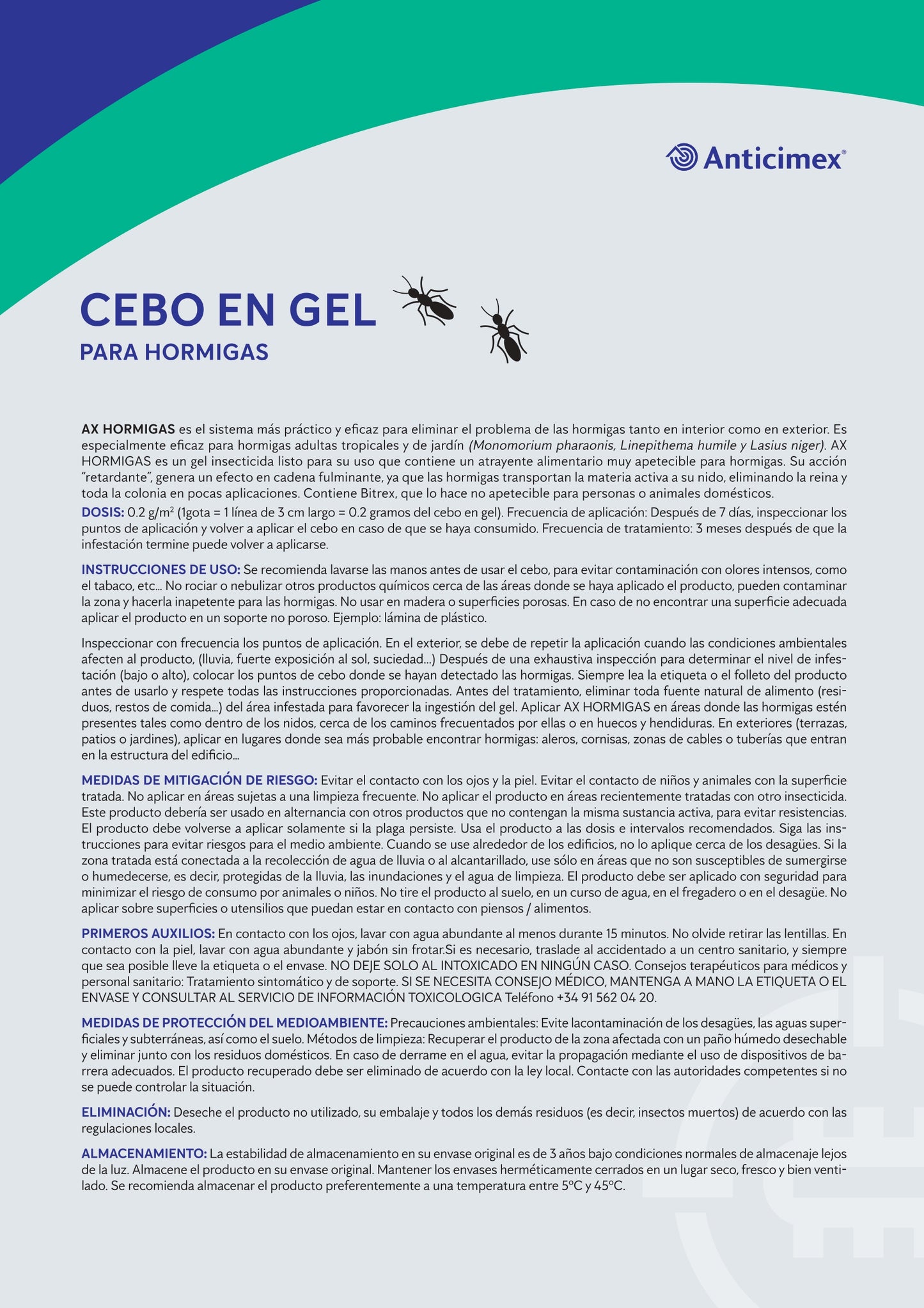 Anticimex Gel Hormigas