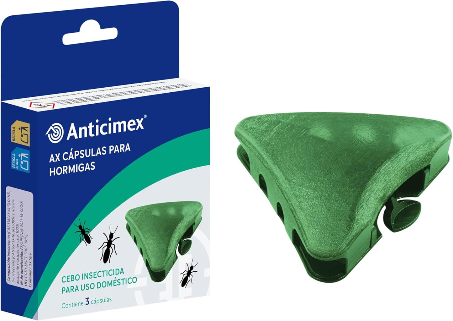 Cápsulas Anticimex Hormigas