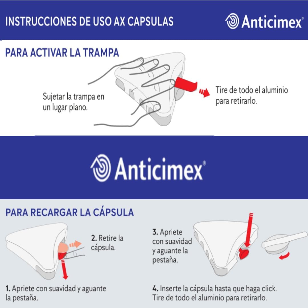 Cápsulas Anticimex Hormigas
