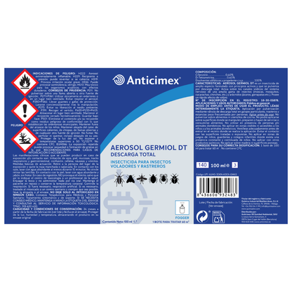 Anticimex Insecticida Descarga Total