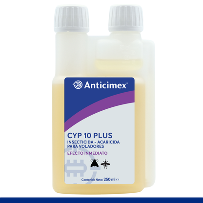 Anticimex Insecticida Concentrado CIPERGEN 9,3% | Mosquitos, Mosquito Tigre, Avispas, Moscas Alta Eficacia Efecto Inmediato | 250 ml | Insectos Voladores