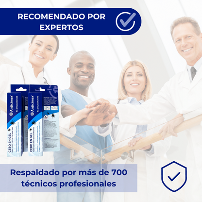 Pack de 2 Unidades Anticimex Gel Cucarachas