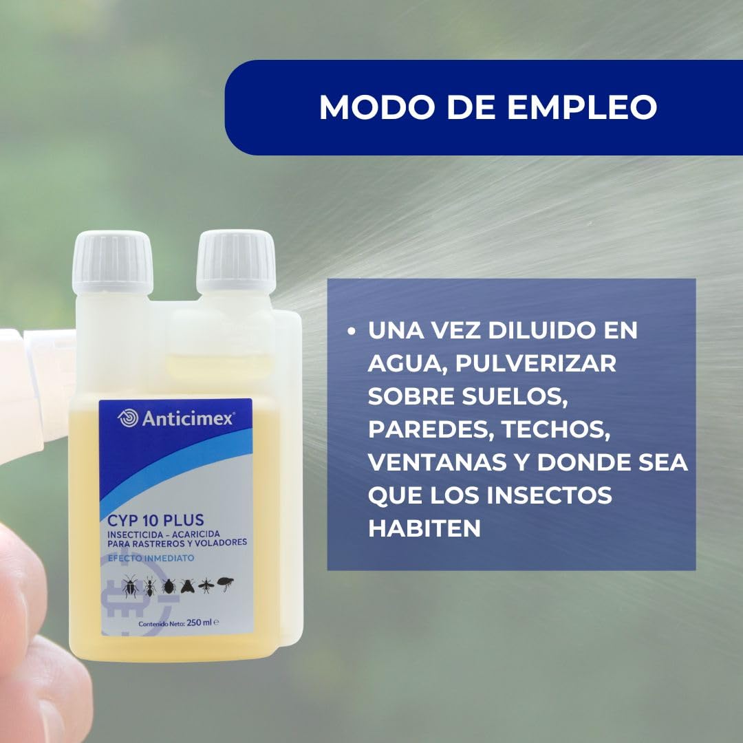 Anticimex | Pack Gel Cucarachas y CIPERGEN | Insecticida Profesional de Interior y Exterior | Gel de Acción Retardada + Concentrado con Cipermetrina | Elimina Colonias y Previene Reinfestacion