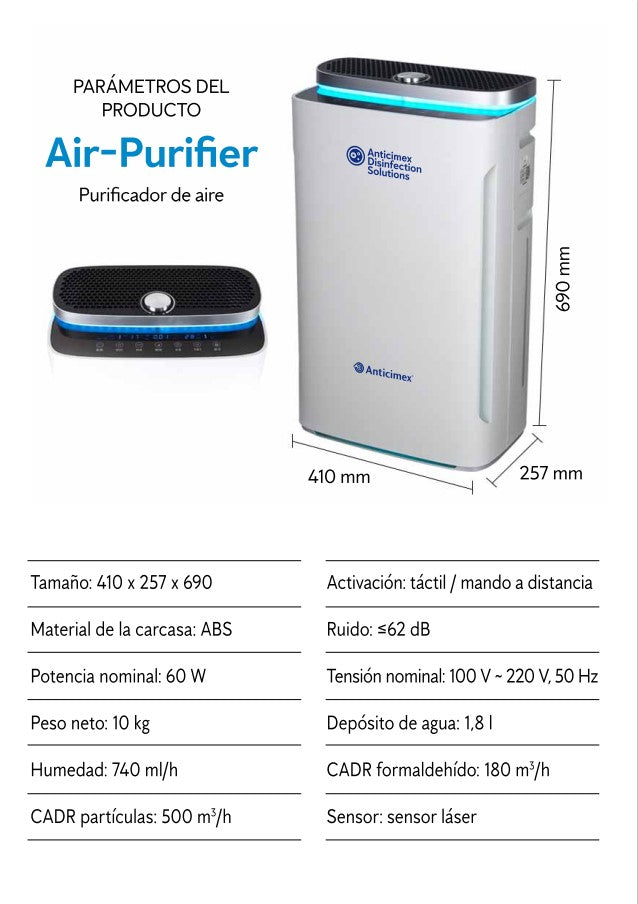 Air-Purifier. Purificador de Aire